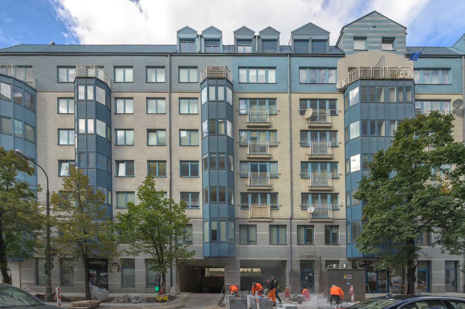 Zdjęcie architektury budynku Budynek mieszkalno-usługowy